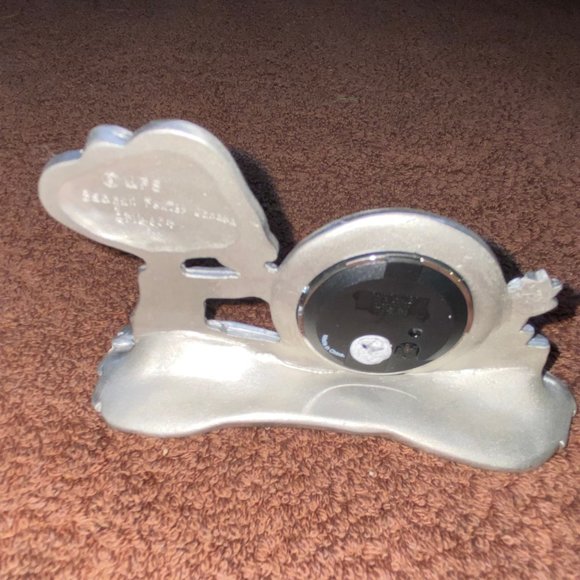 Seagull Pewter Peanuts Snoopy Joe Cool and Woodstock  clock, new in box - Picture 4 of 9